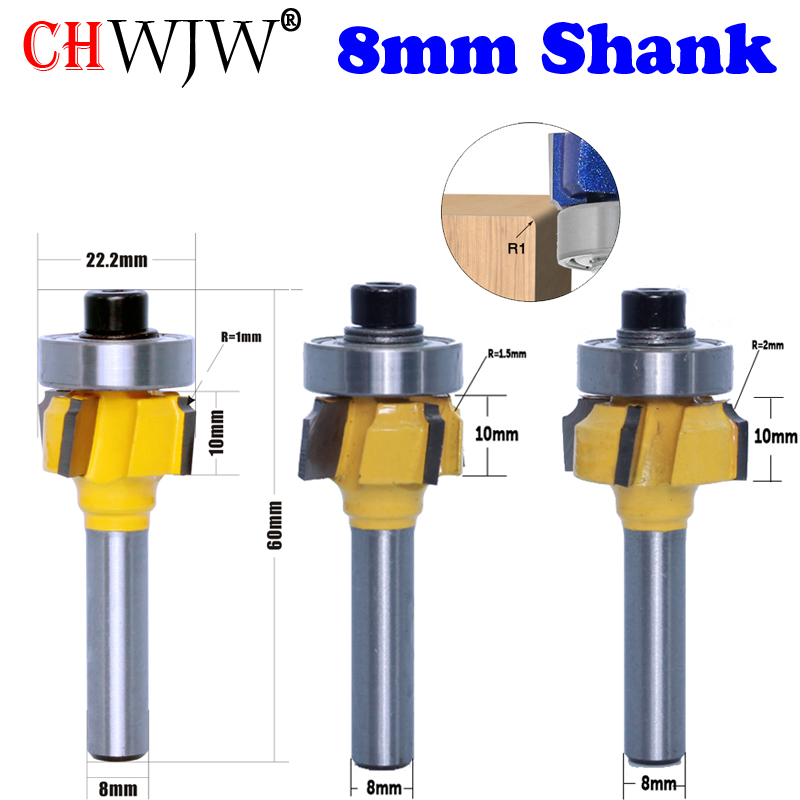 Woodworking Nc - CHWJW 1PC 8mm Shank high quality