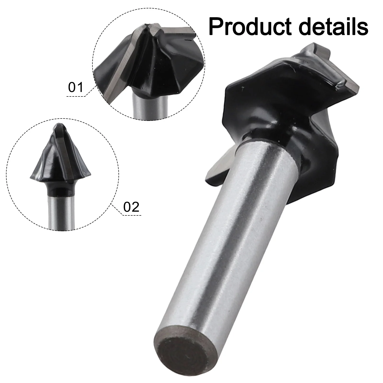 Woodworking Easy Projects - Slotting Cutter V-shaped Milling Cutter High