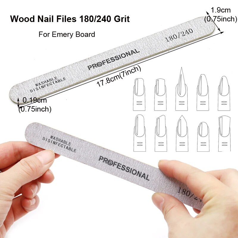 100Pcs Wooden Nail File Profes - Woodworking Files incelemesi ve fiyatı