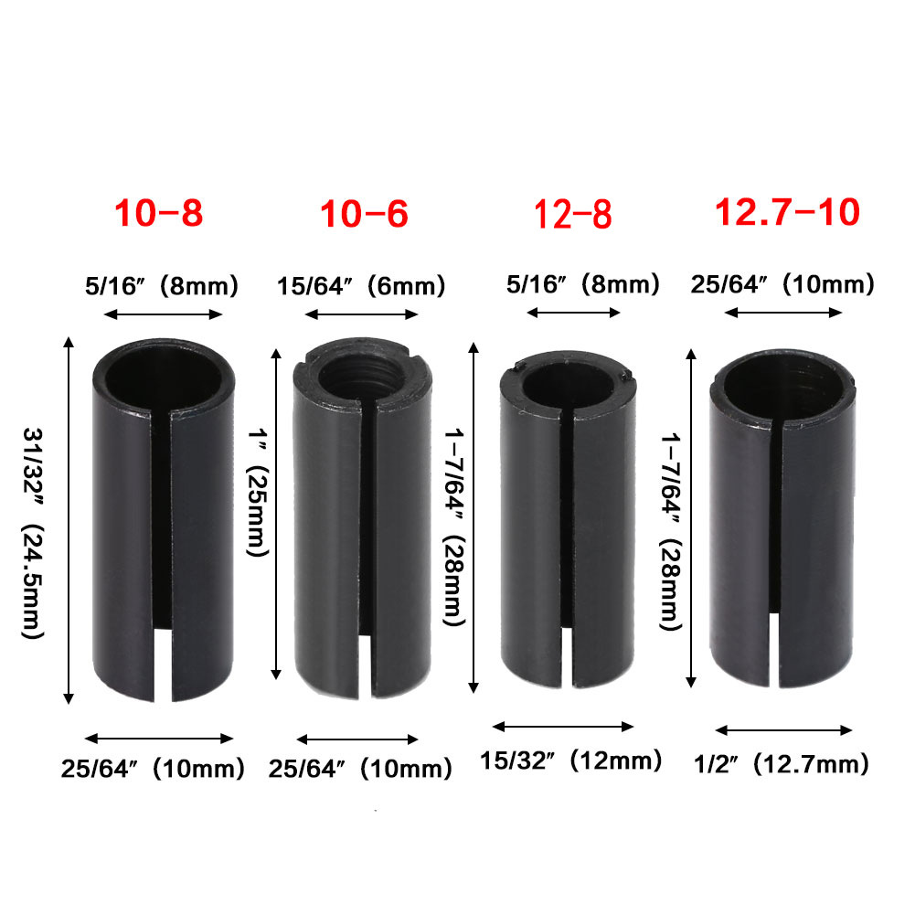 JGZUI Shank Reducer Collet Sle - Woodworking Nc incelemesi ve fiyatı
