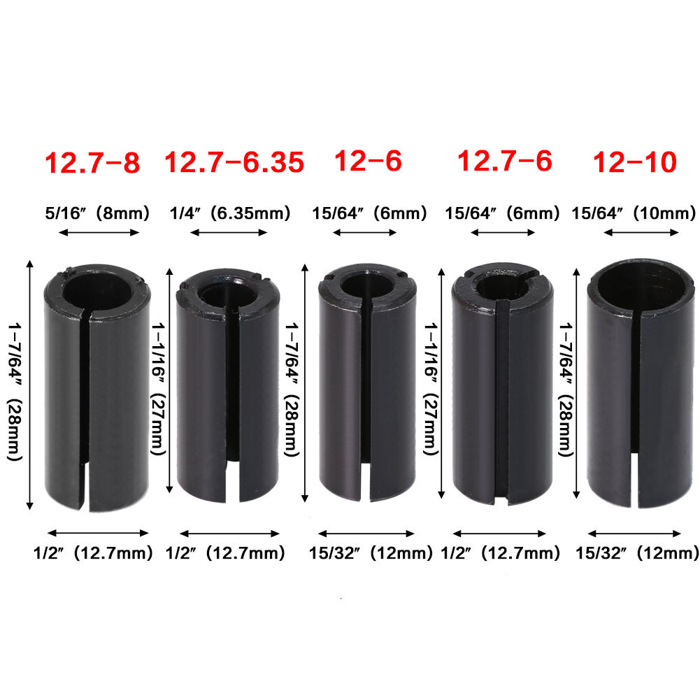 JGZUI Shank Reducer Collet Sle - Woodworking Nc incelemesi ve fiyatı