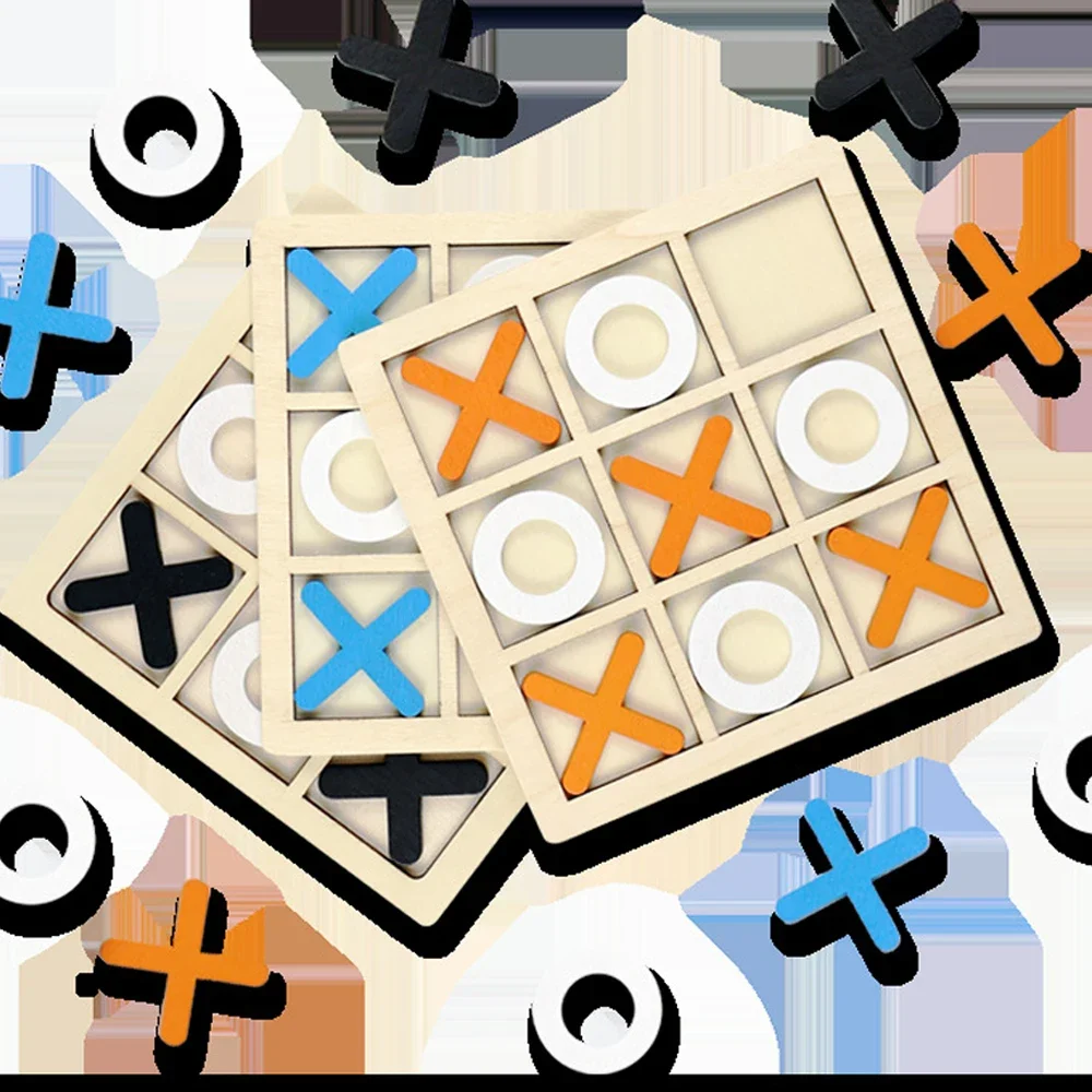 Wooden XO Tic Tac Toe Game Min - Woodworking Kids Toys incelemesi ve fiyatı