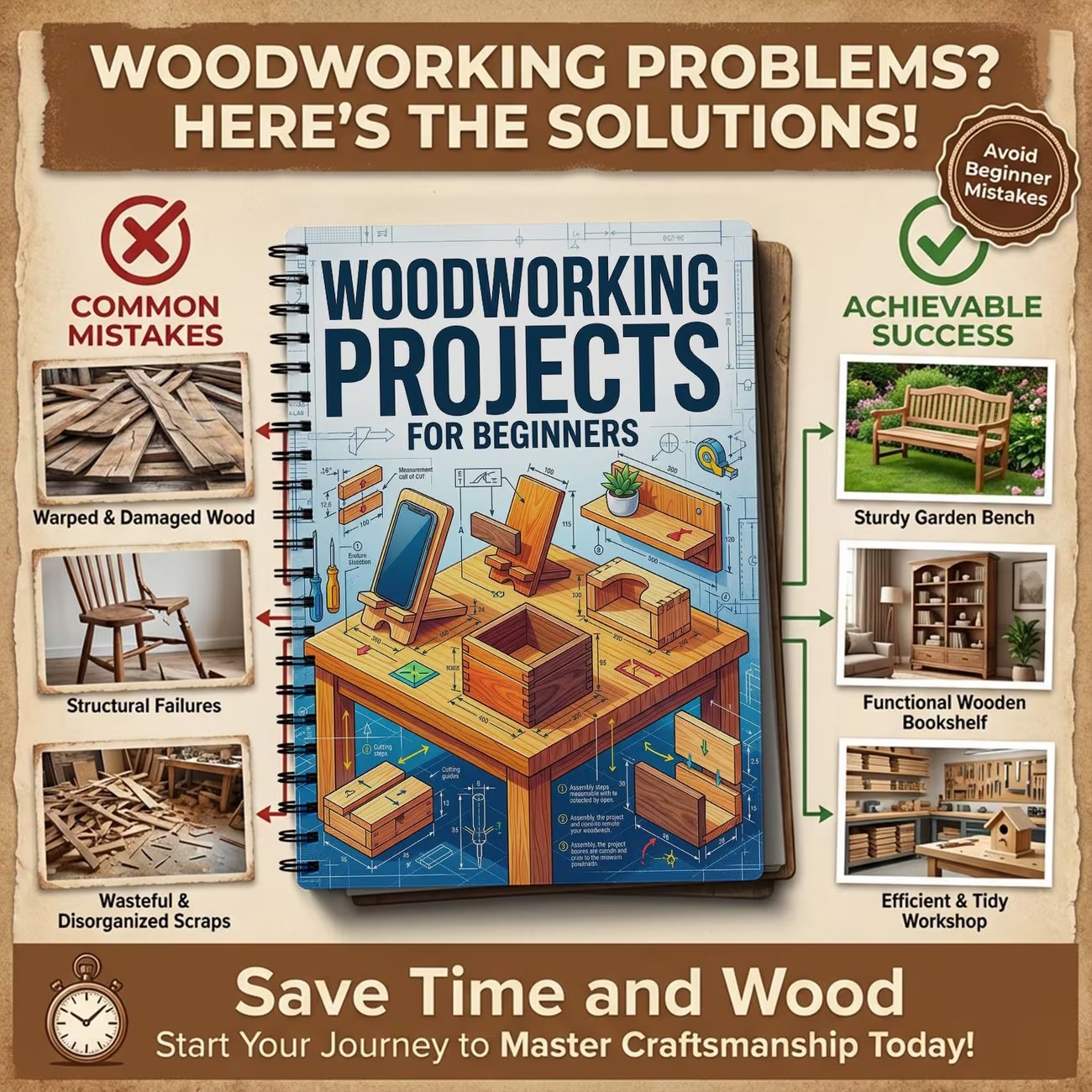 Easy Woodworking Plans for Beg - Woodworking Ideas For Adults incelemesi ve fiyatı