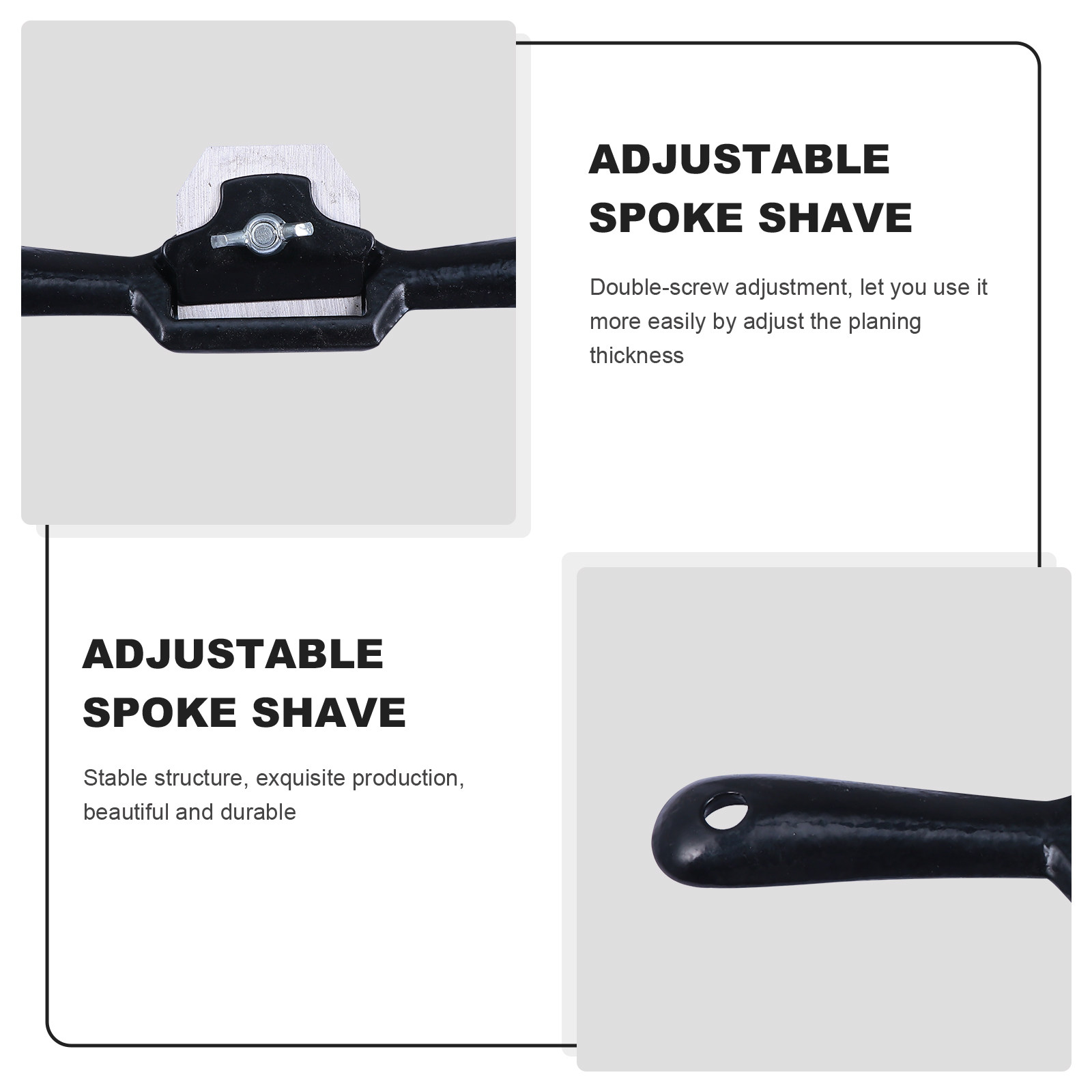 2 Pieces Adjustable Spokeshave - Spokeshave Flat incelemesi ve fiyatı