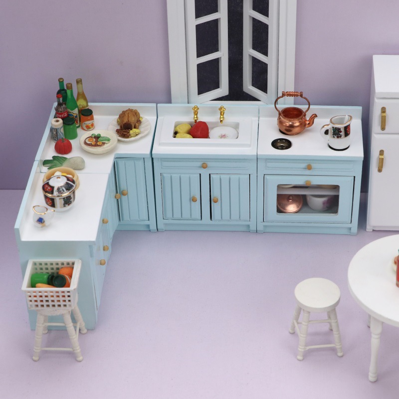 1:12 BJD DOLLHOUSE Mini Kitche - Woodworking Blueprint incelemesi ve fiyatı