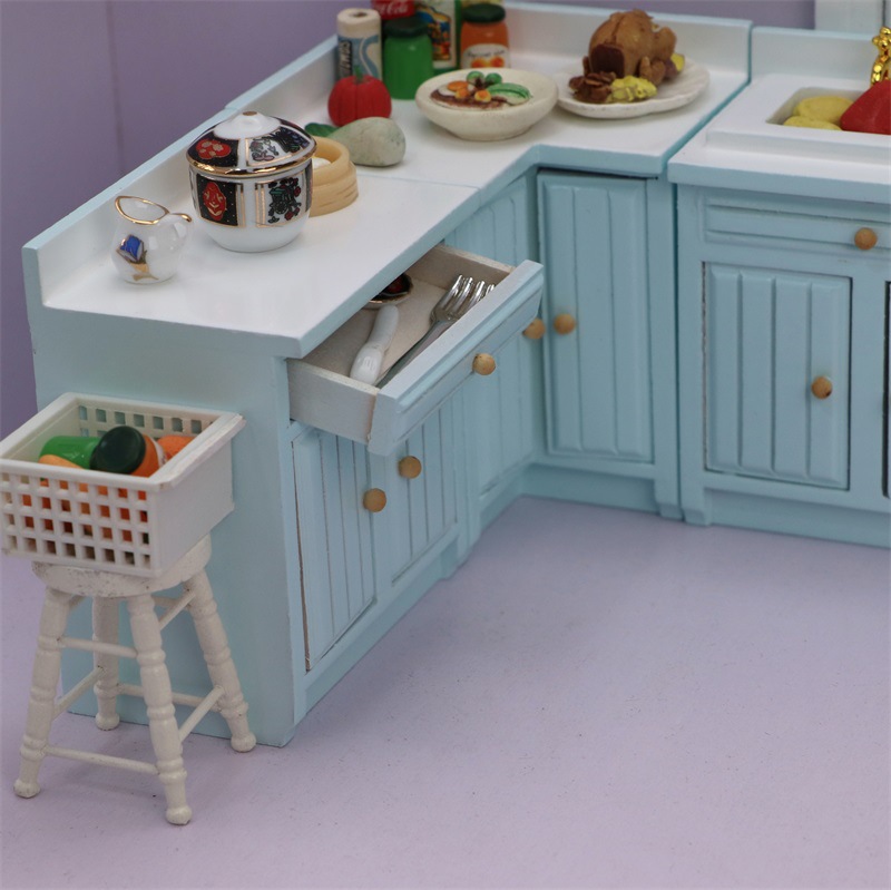 1:12 BJD DOLLHOUSE Mini Kitche - Woodworking Blueprint incelemesi ve fiyatı