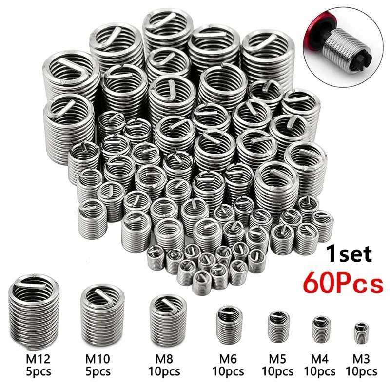 60pcs Stainless Steel Spiral W - Woodworking Shops incelemesi ve fiyatı