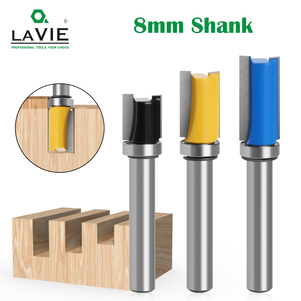 1pc 8mm Shank Flush Trim Route - Woodworking Nc incelemesi ve fiyatı
