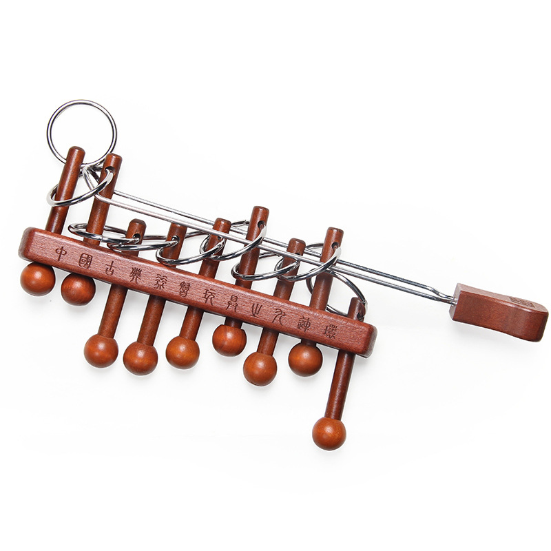 Classical Chinese Nine Linked  - Woodworking Kids Toys incelemesi ve fiyatı