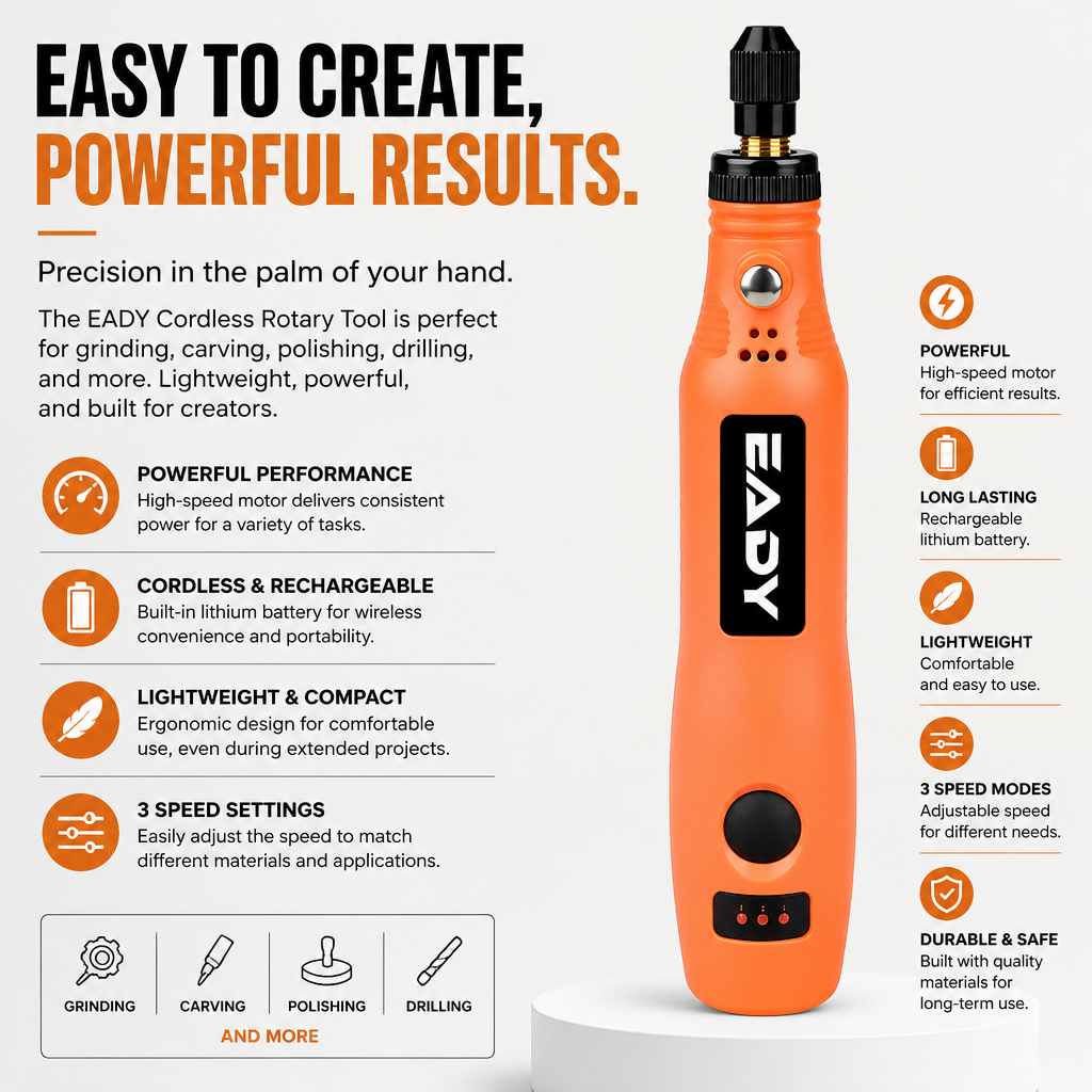USB Cordless Rotary Tool Kit – - Woodworking Power Tools incelemesi ve fiyatı