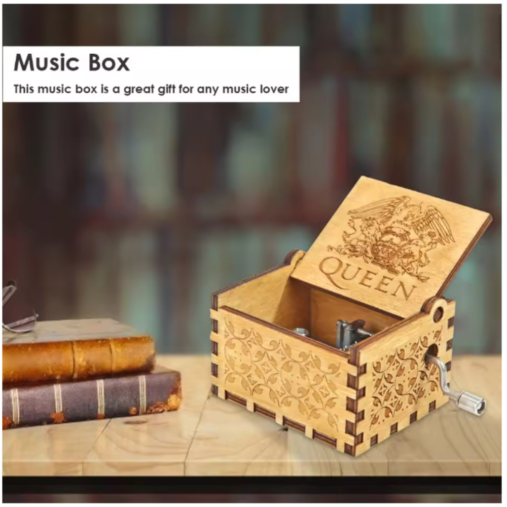 Music Boxes White Blue Black W - Woodworking Blueprint incelemesi ve fiyatı