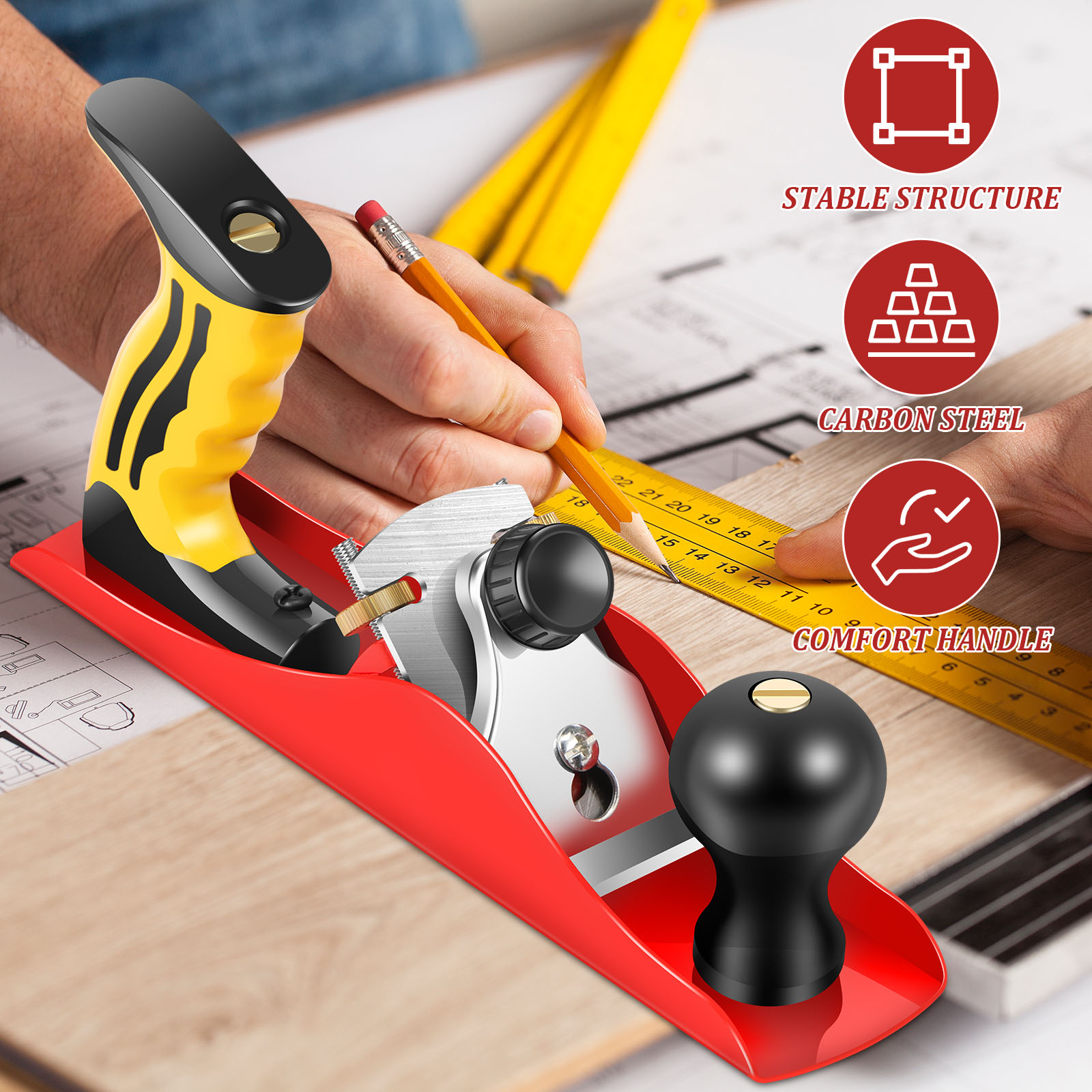 Wood Hand Planer Set Hand Tool - Woodworking Shops incelemesi ve fiyatı