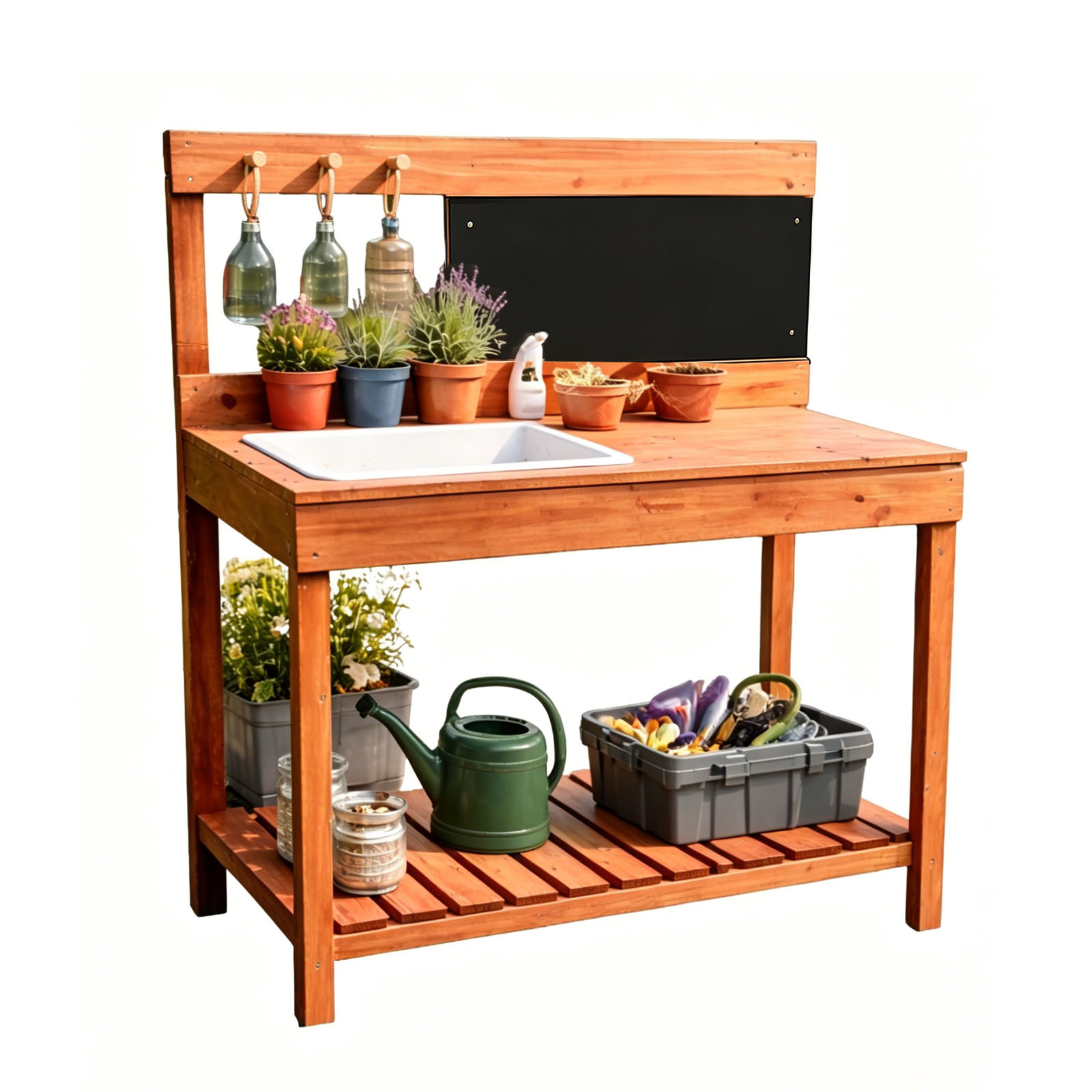 Wooden Potting Benches For Chi - Woodworking Work Table incelemesi ve fiyatı