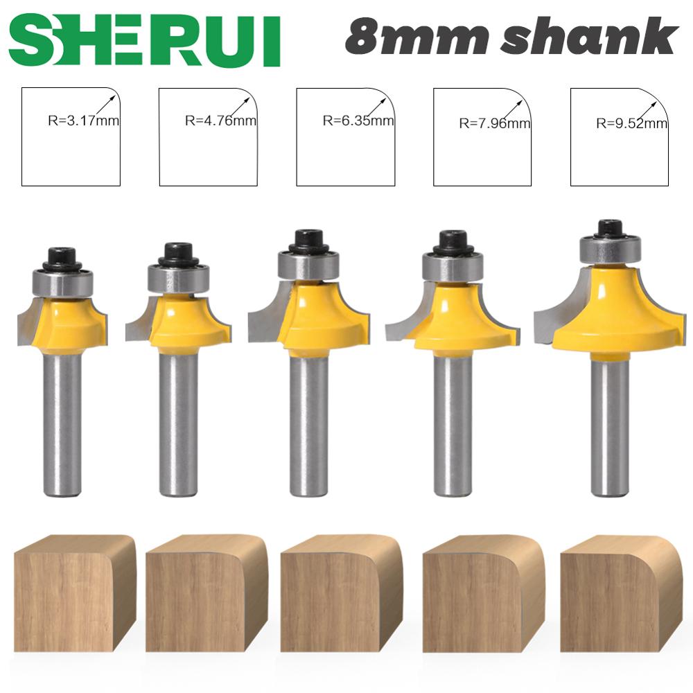 8mm shank Corner Round Over Ro - Woodworking Nc incelemesi ve fiyatı