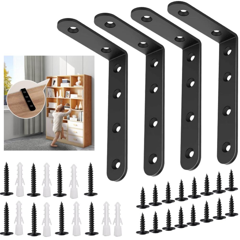 4Pcs Black Furniture Anchors F - Woodworking Shops incelemesi ve fiyatı