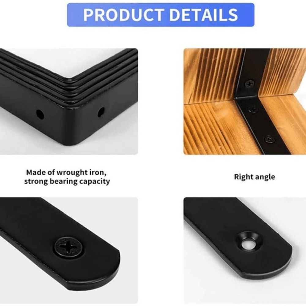4Pcs Black Furniture Anchors F - Woodworking Shops incelemesi ve fiyatı