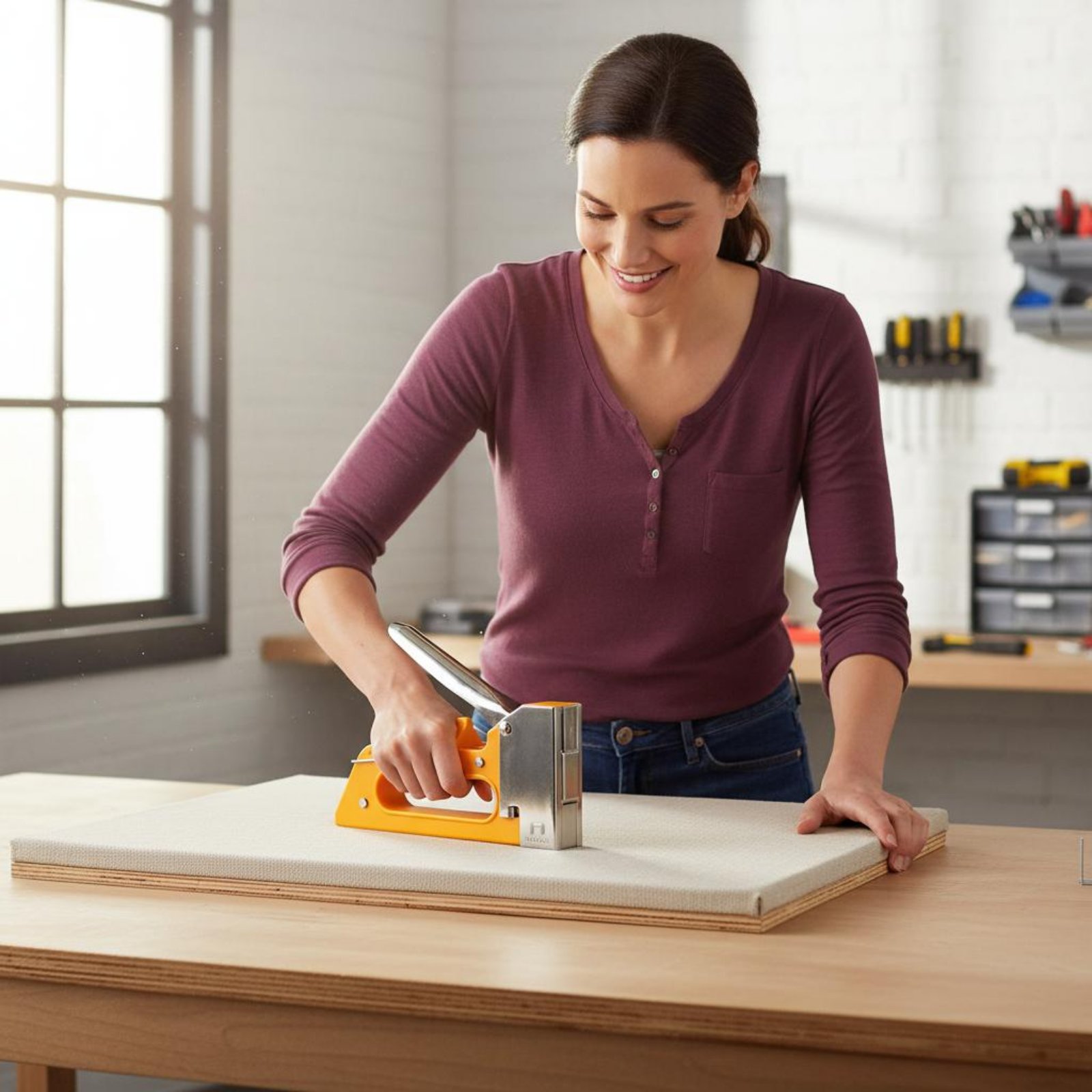 U-Shaped Staple Easy Grip Hand - Woodworking Easy Projects incelemesi ve fiyatı