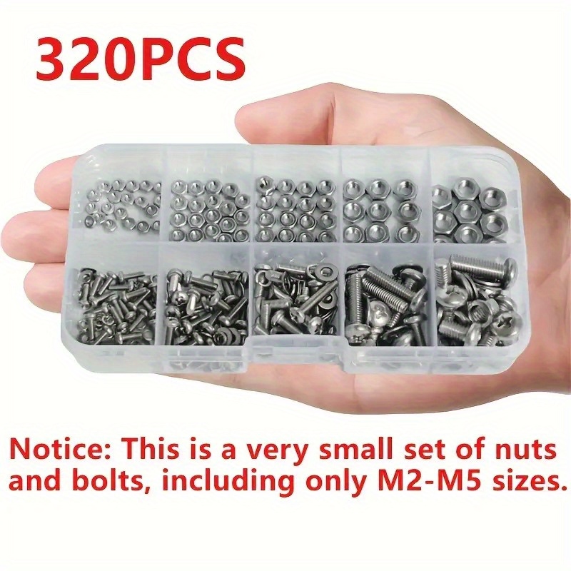 Hex Nuts and Bolt Set - 320 pi - Woodworking Shop incelemesi ve fiyatı