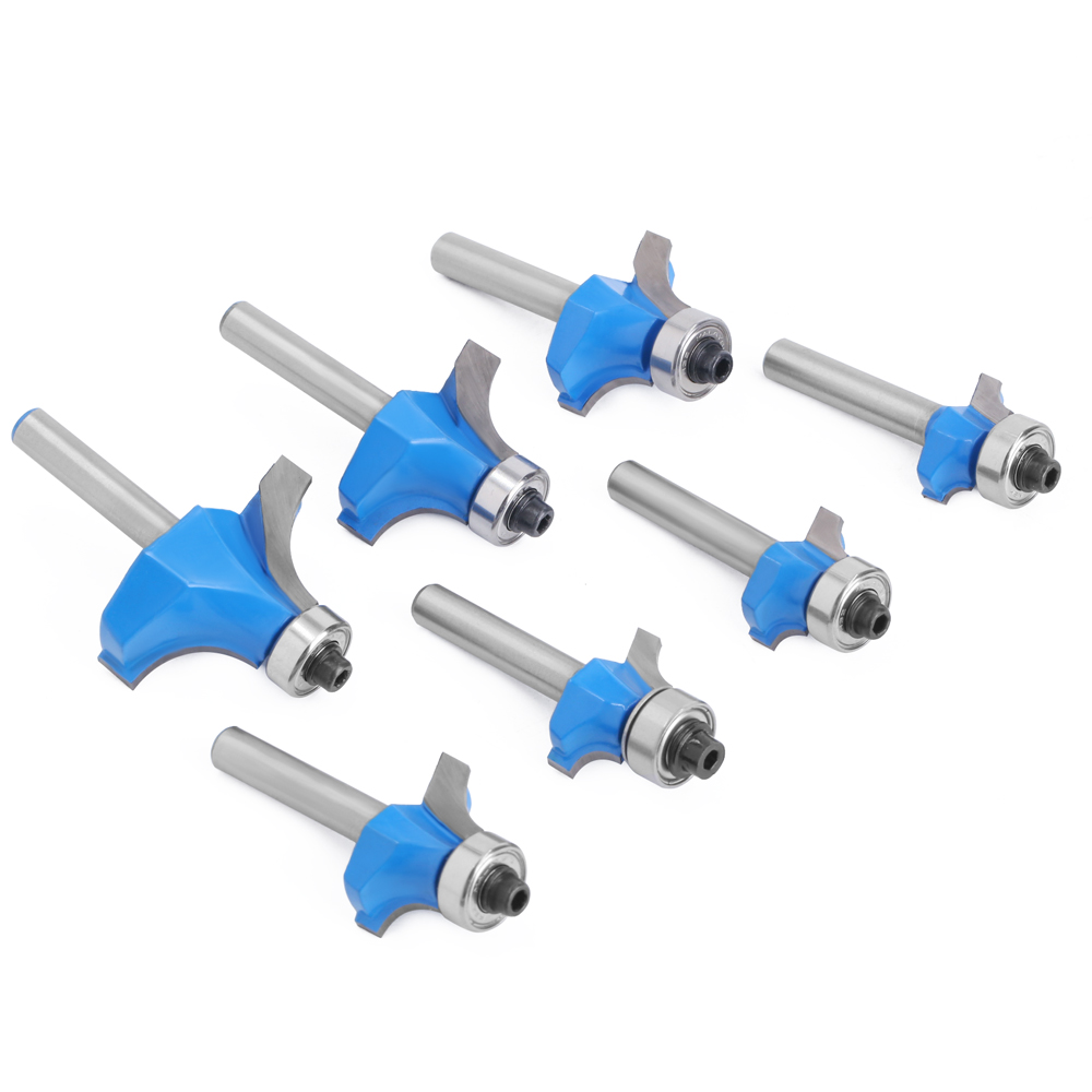 1pc 6mm 1/4 Shank Small Corner - Woodworking Nc incelemesi ve fiyatı