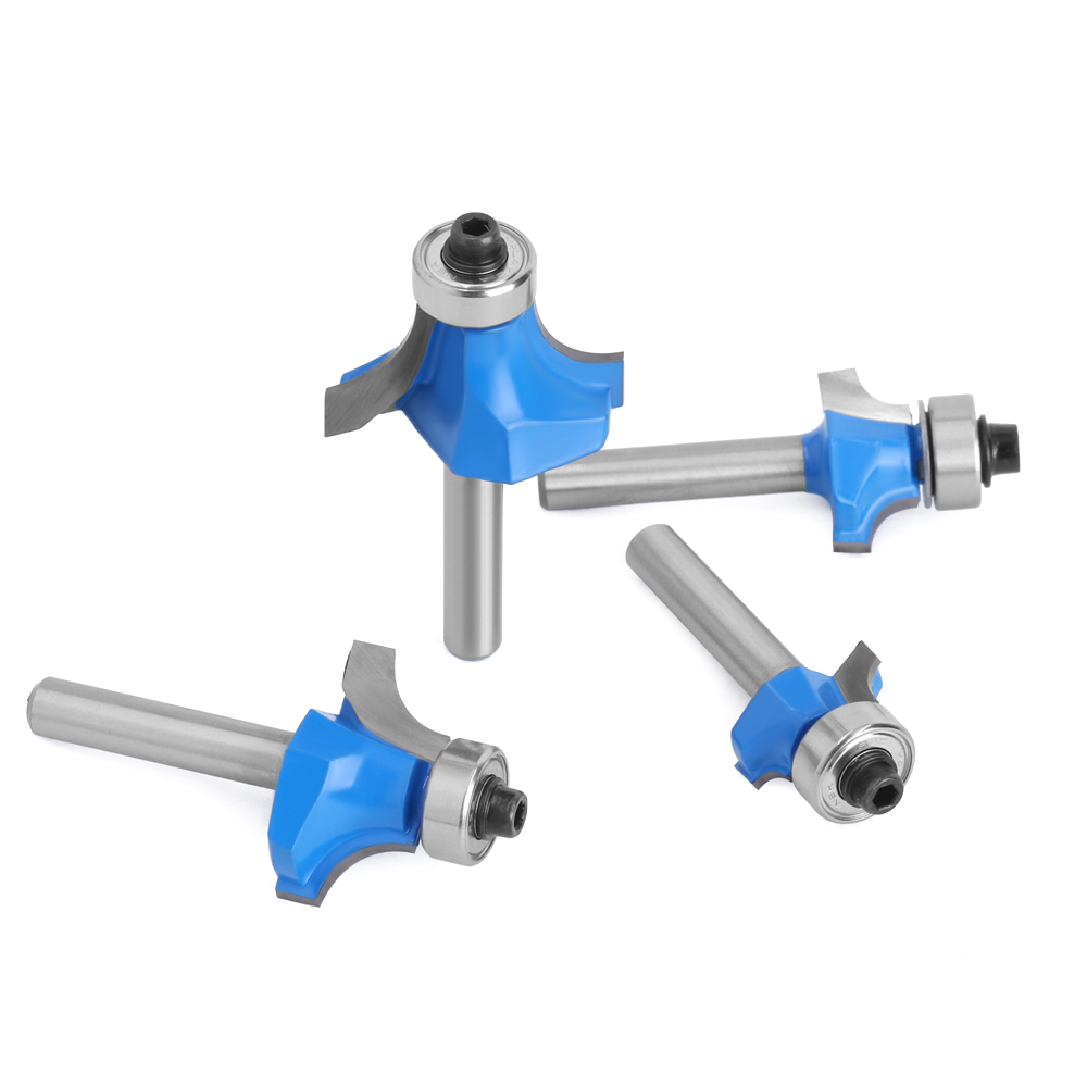 1pc 6mm 1/4 Shank Small Corner - Woodworking Nc incelemesi ve fiyatı
