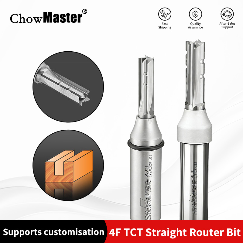 Chowmaster 4 Flutes TCT Straig - Woodworking Nc incelemesi ve fiyatı