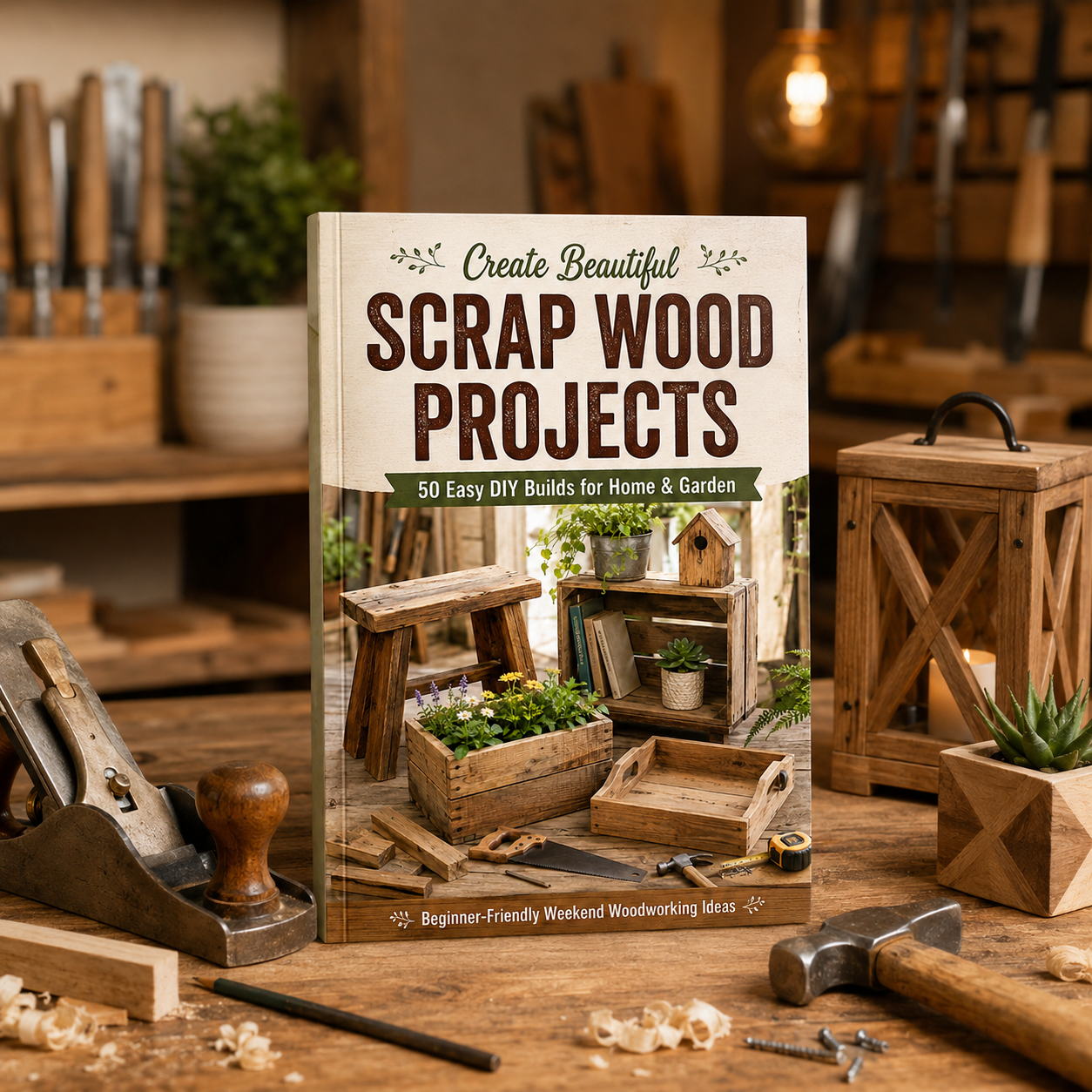Create Beautiful Scrap Wood Pr - Woodworking Ideas For Adults incelemesi ve fiyatı