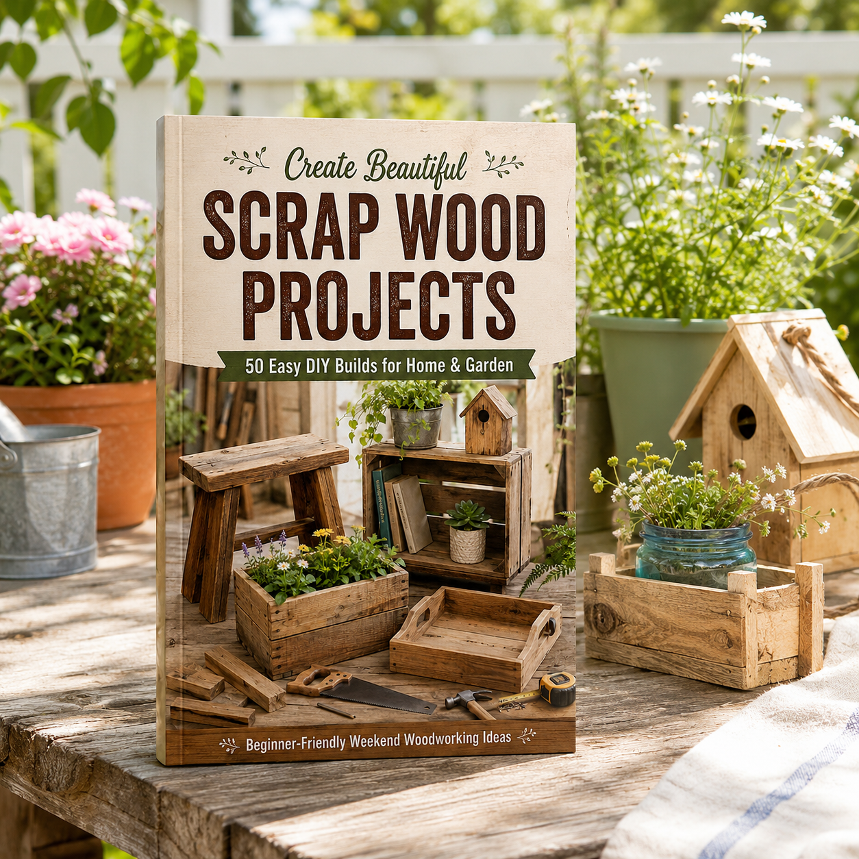 Create Beautiful Scrap Wood Pr - Woodworking Ideas For Adults incelemesi ve fiyatı