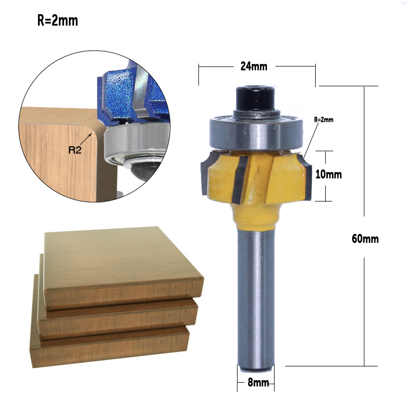 CHWJW 1PC 8mm Shank high quali - Woodworking Nc incelemesi ve fiyatı