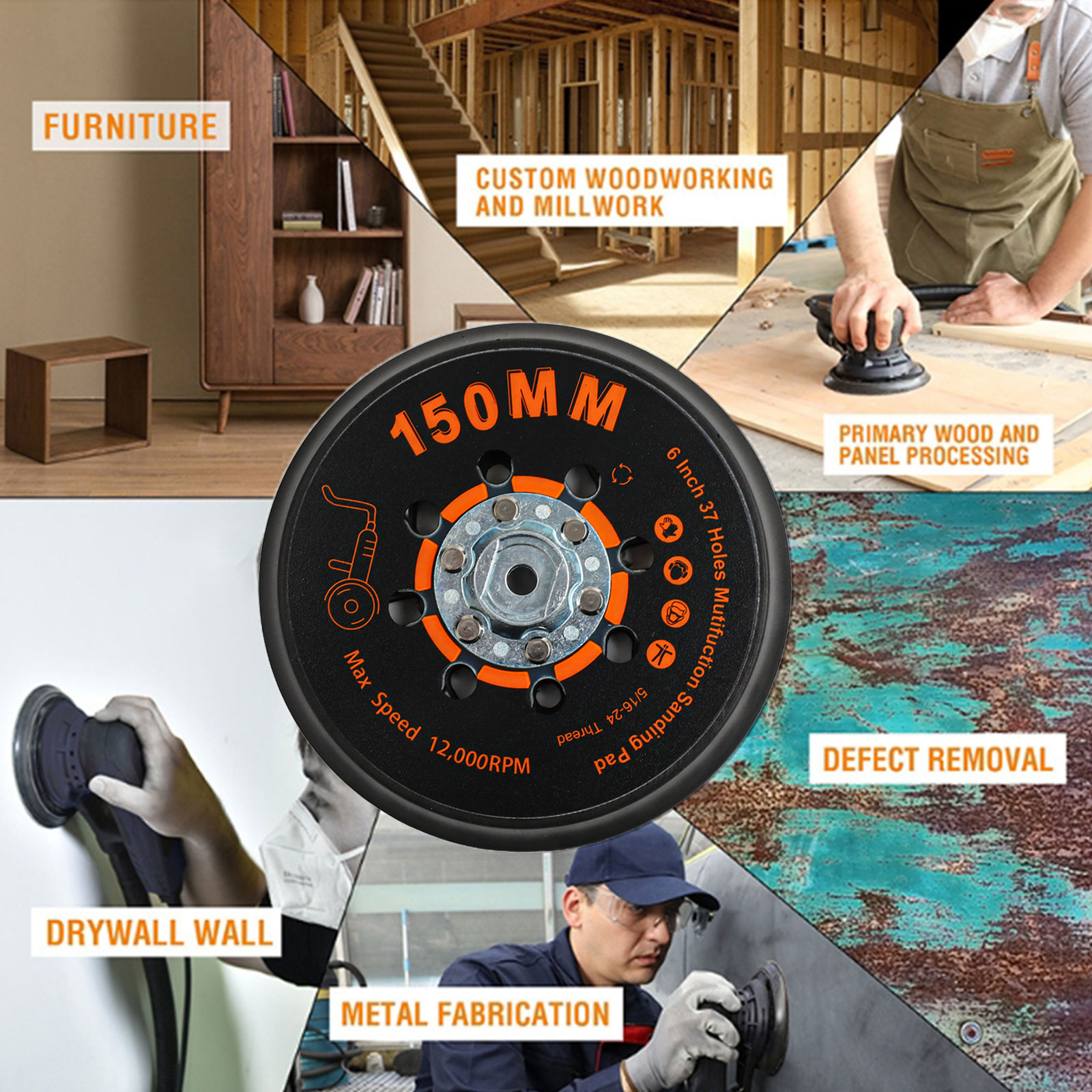 For DIY Projects Backing Pad O - Woodworking Easy Projects incelemesi ve fiyatı