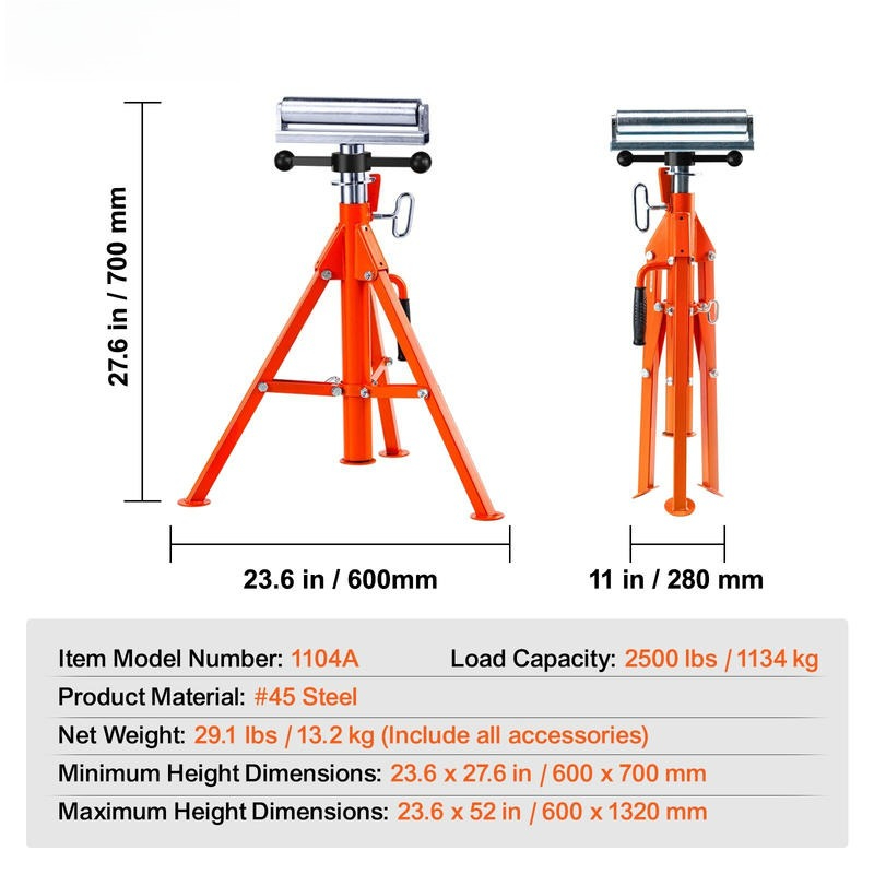 Pipe Support Pedestal 27.6