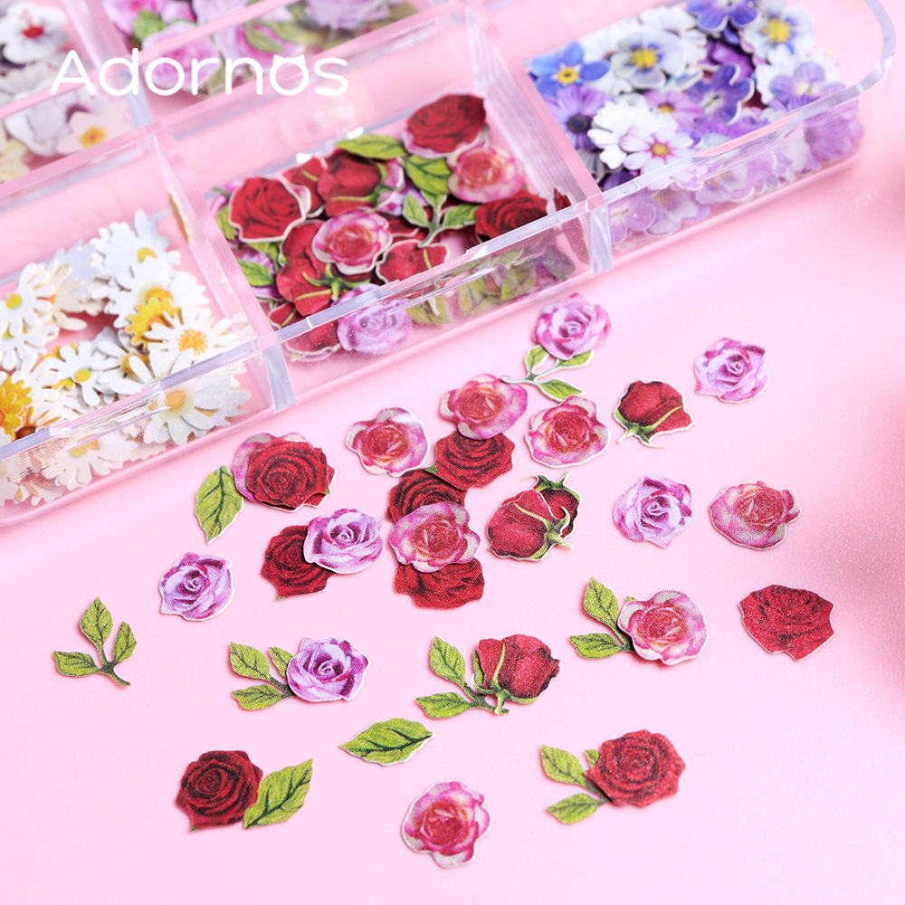 6 Grids Flowers Wood Pulp Chip - Woodworking Epoxy incelemesi ve fiyatı