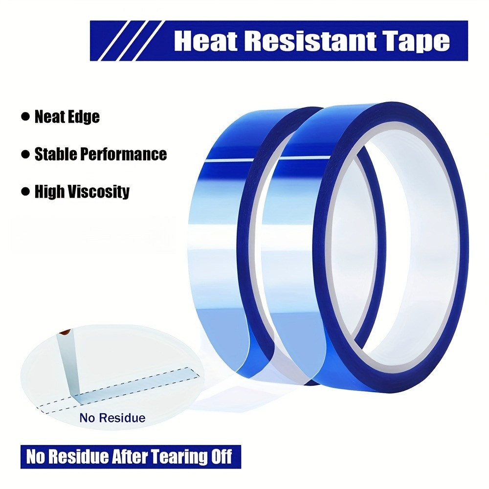 2 Roll Blue Heat Tape, High Te - Woodworking Blueprint incelemesi ve fiyatı