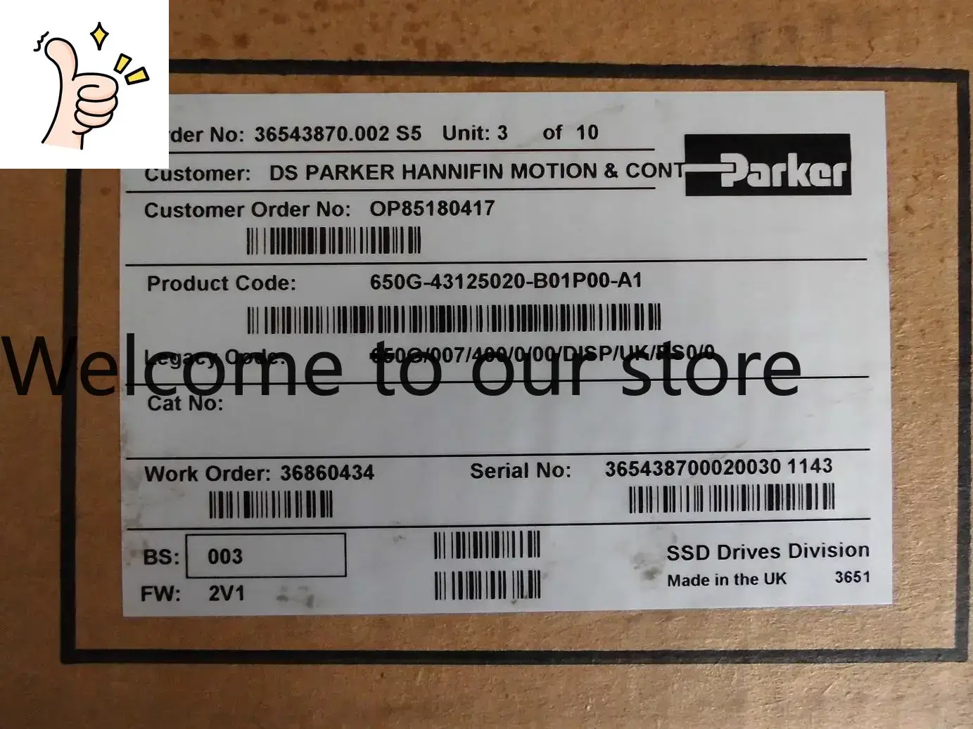 2025 Parker PARKER Inverter 65 - Woodworking Uk incelemesi ve fiyatı