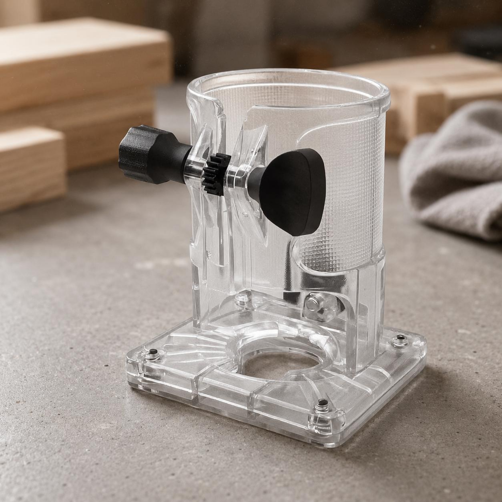 Transparent Trimmer Router Gua - Woodworking Power Tools incelemesi ve fiyatı