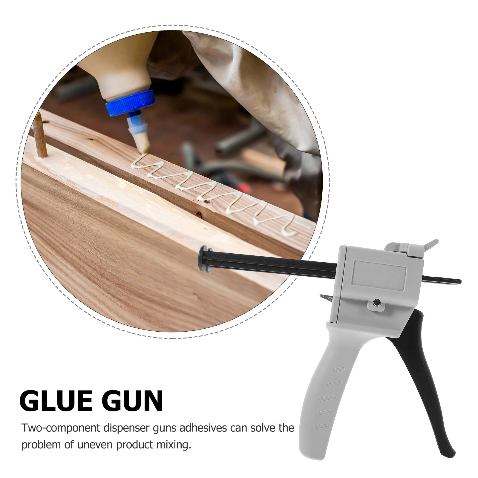 1Pcs 50Ml Metal Clamp Epoxy Gl - Woodworking Epoxy incelemesi ve fiyatı