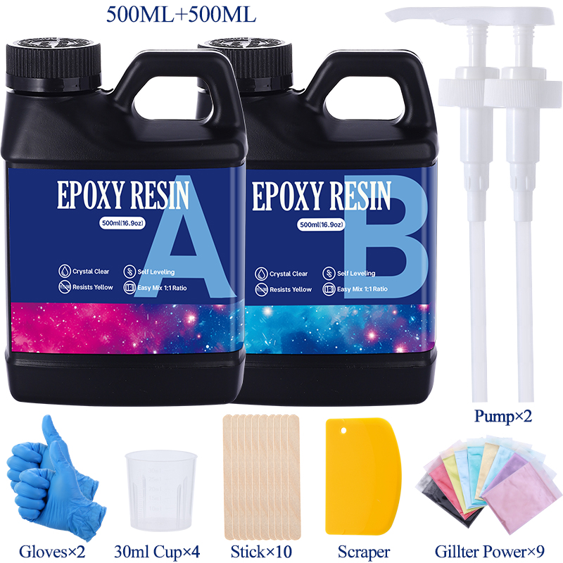Fast Curing 1:1 Crystal Clear  - Woodworking Epoxy incelemesi ve fiyatı