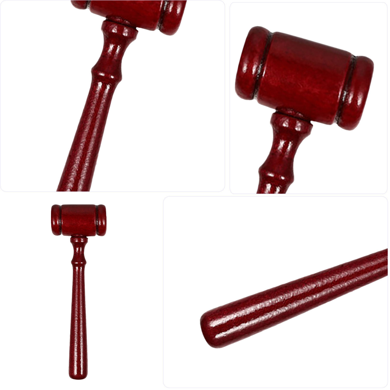 2Pcs Wooden Judge Hammer Gavel - Woodworking Auctions incelemesi ve fiyatı