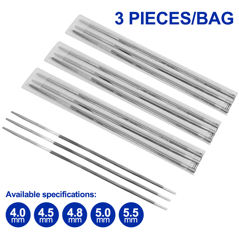 XCAN 3Pcs 4.0/4.5/4.8/5.0/5.5m - Woodworking Files incelemesi ve fiyatı