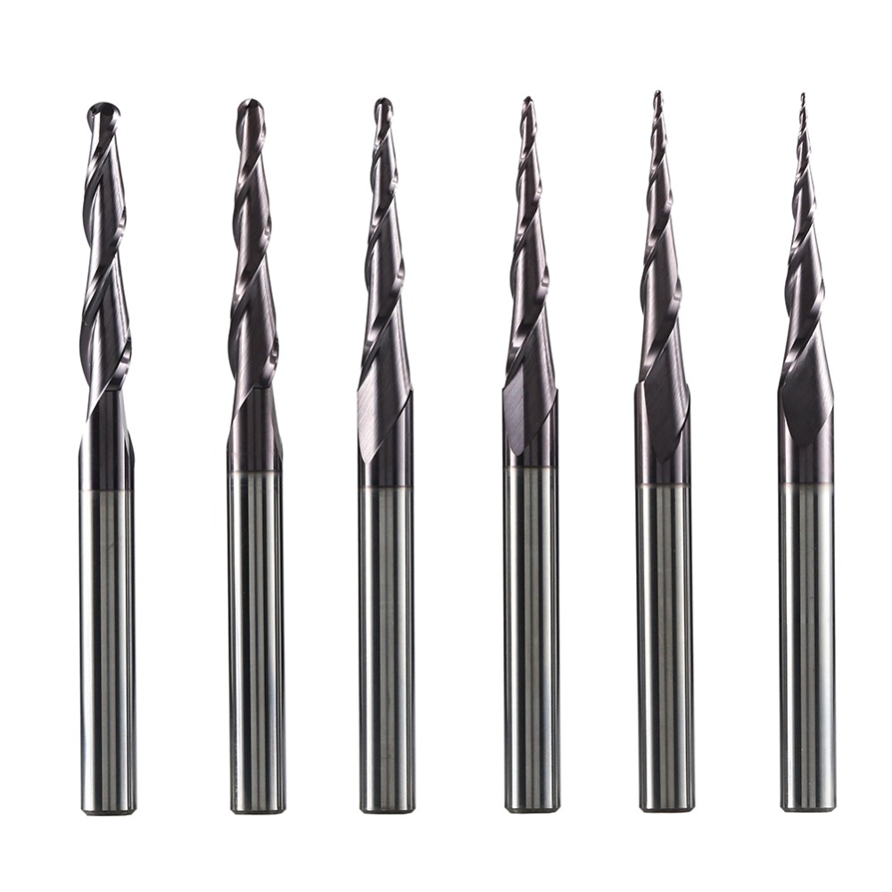 1PC Solid Carbide End Mill 4mm - Woodworking Nc incelemesi ve fiyatı