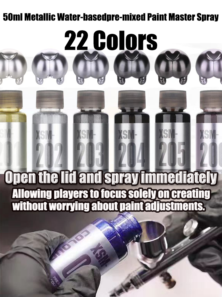 XSM 50ml Metallic Water-basedp - Woodworking Hobby Kits incelemesi ve fiyatı