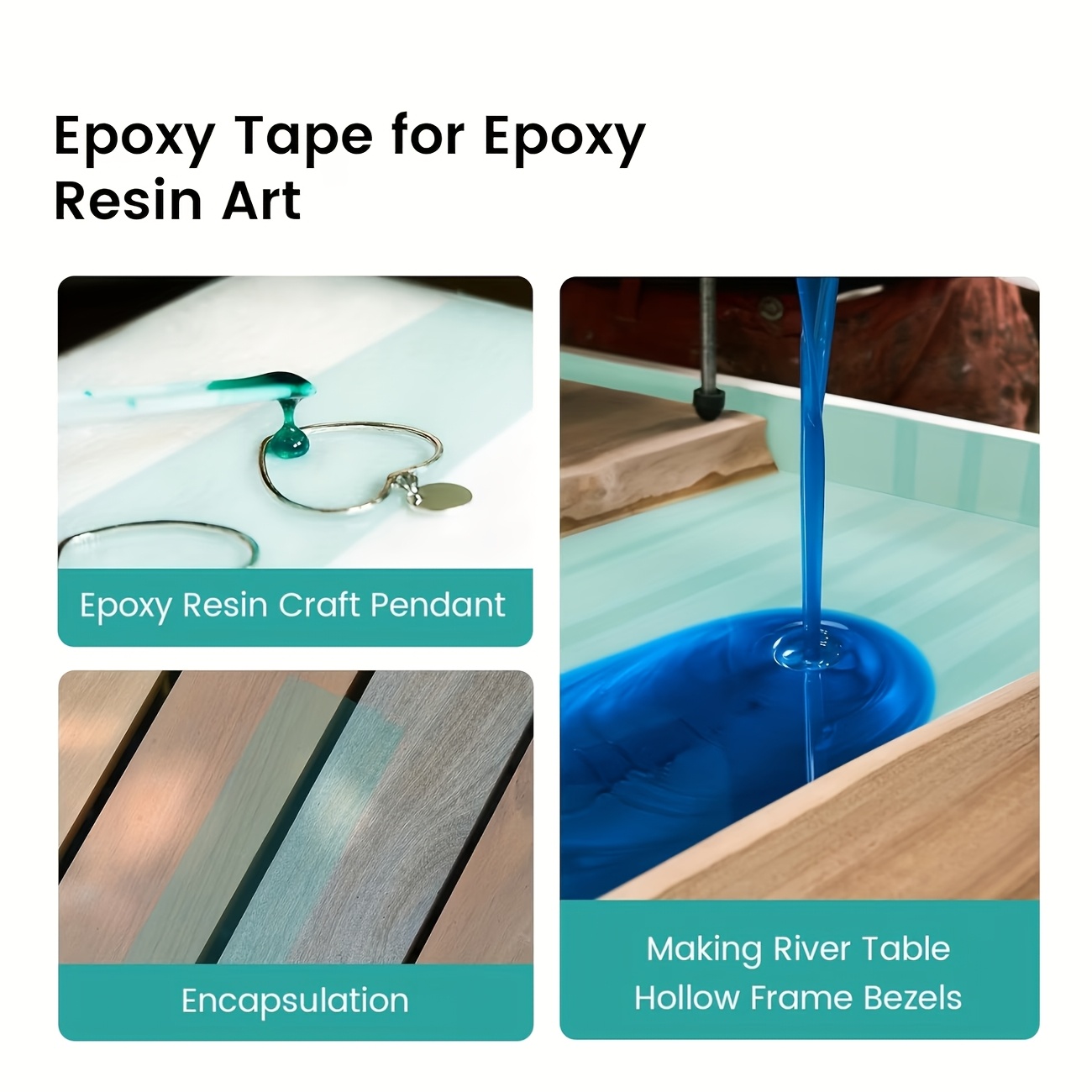 YITAPE Green Epoxy Resin Tape  - Woodworking Epoxy incelemesi ve fiyatı