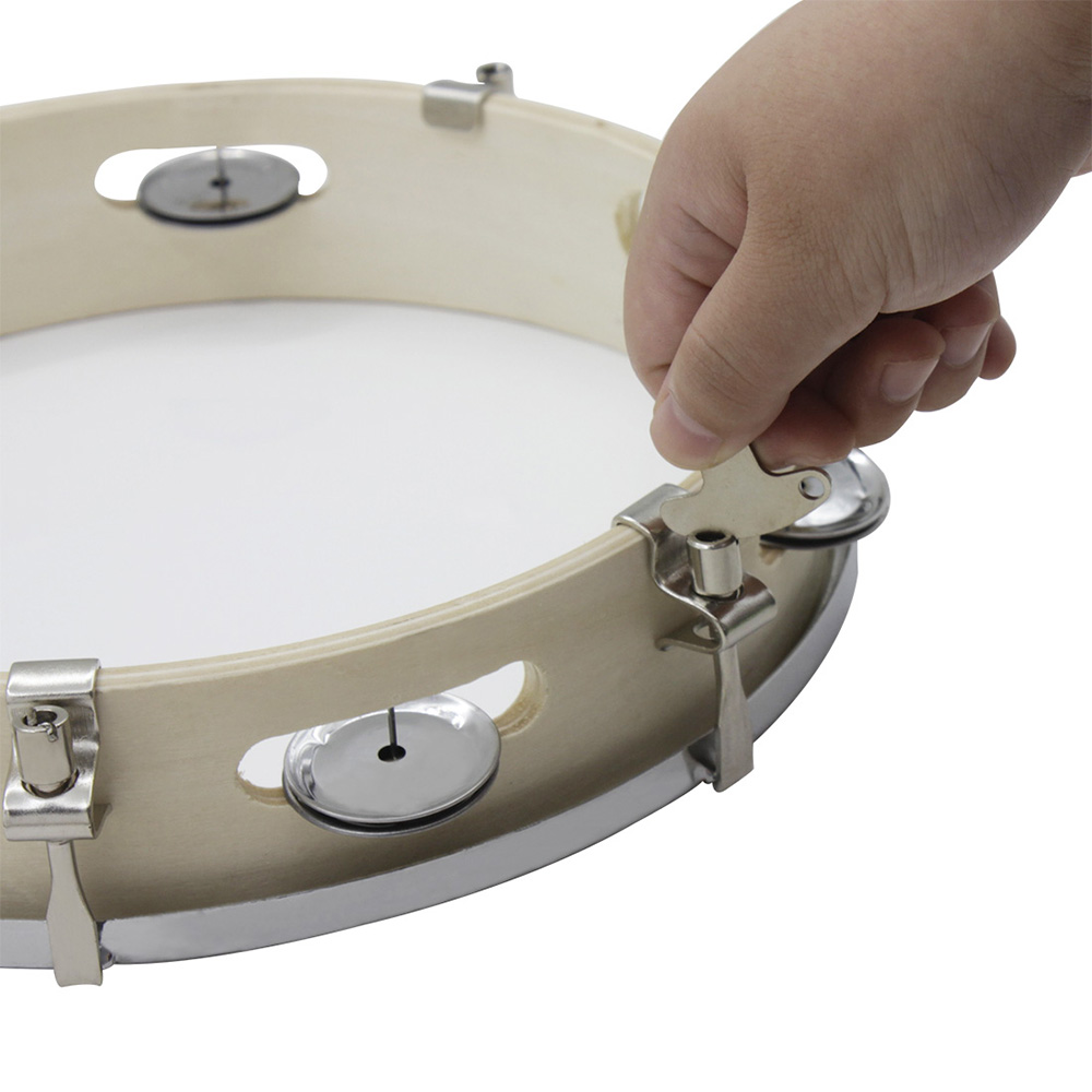 10 Inches Tambourine Adjustabl - Woodworking Kids Toys incelemesi ve fiyatı