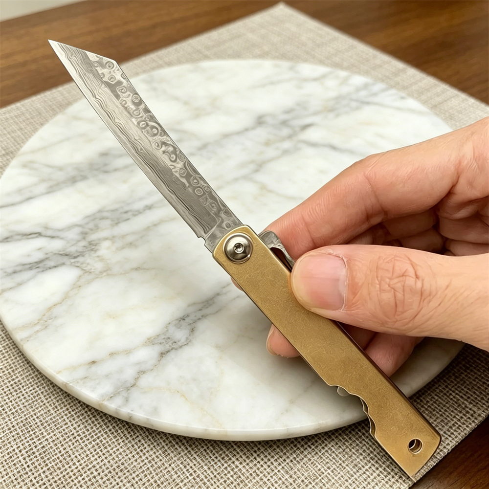 Higonokami Japan VG10 Damascus - Woodworking Japan incelemesi ve fiyatı